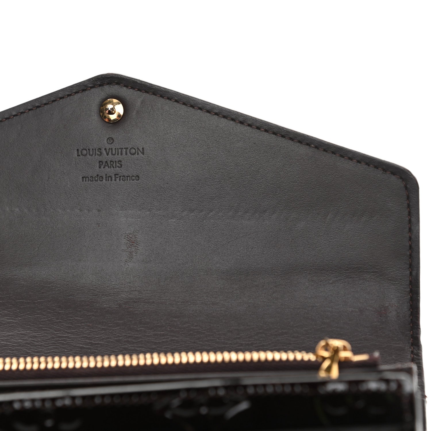 Louis Vuitton Vernis Sarah Wallet NM Amarante 8 of 10