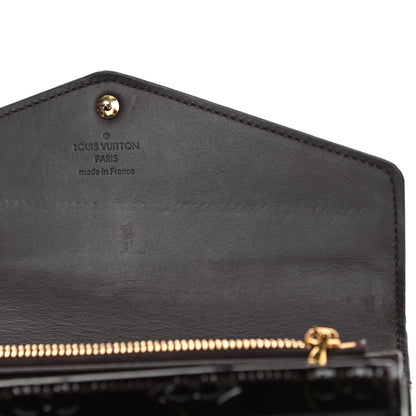 Louis Vuitton Vernis Sarah Wallet NM Amarante 8 of 10