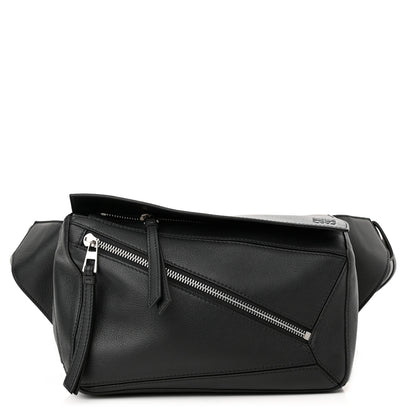 Loewe Calfskin Small Puzzle Bumbag Black 1 of 9