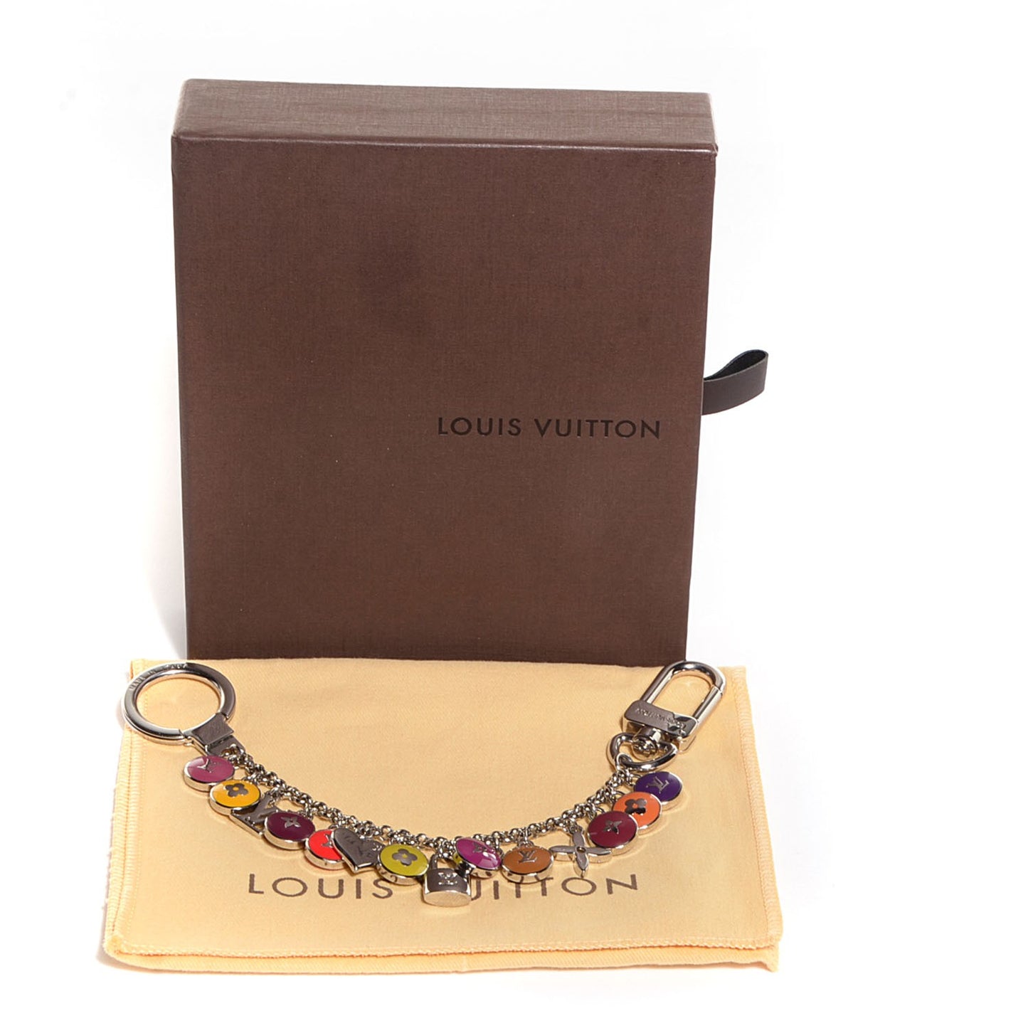Pastilles Key Chain Bag Charm Multicolor