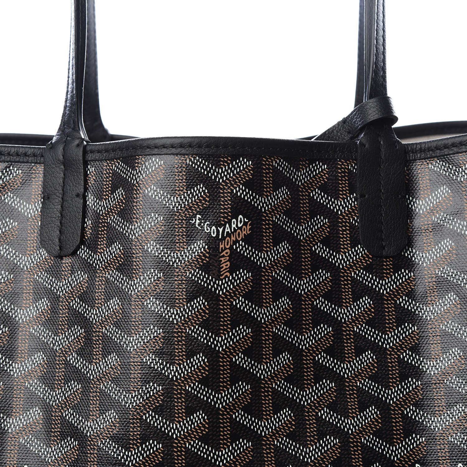 Goyard Goyardine Saint Louis PM Black 10 of 10