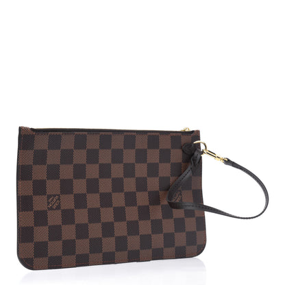 Louis Vuitton Damier Ebene Neverfull MM GM Pochette 3 of 7