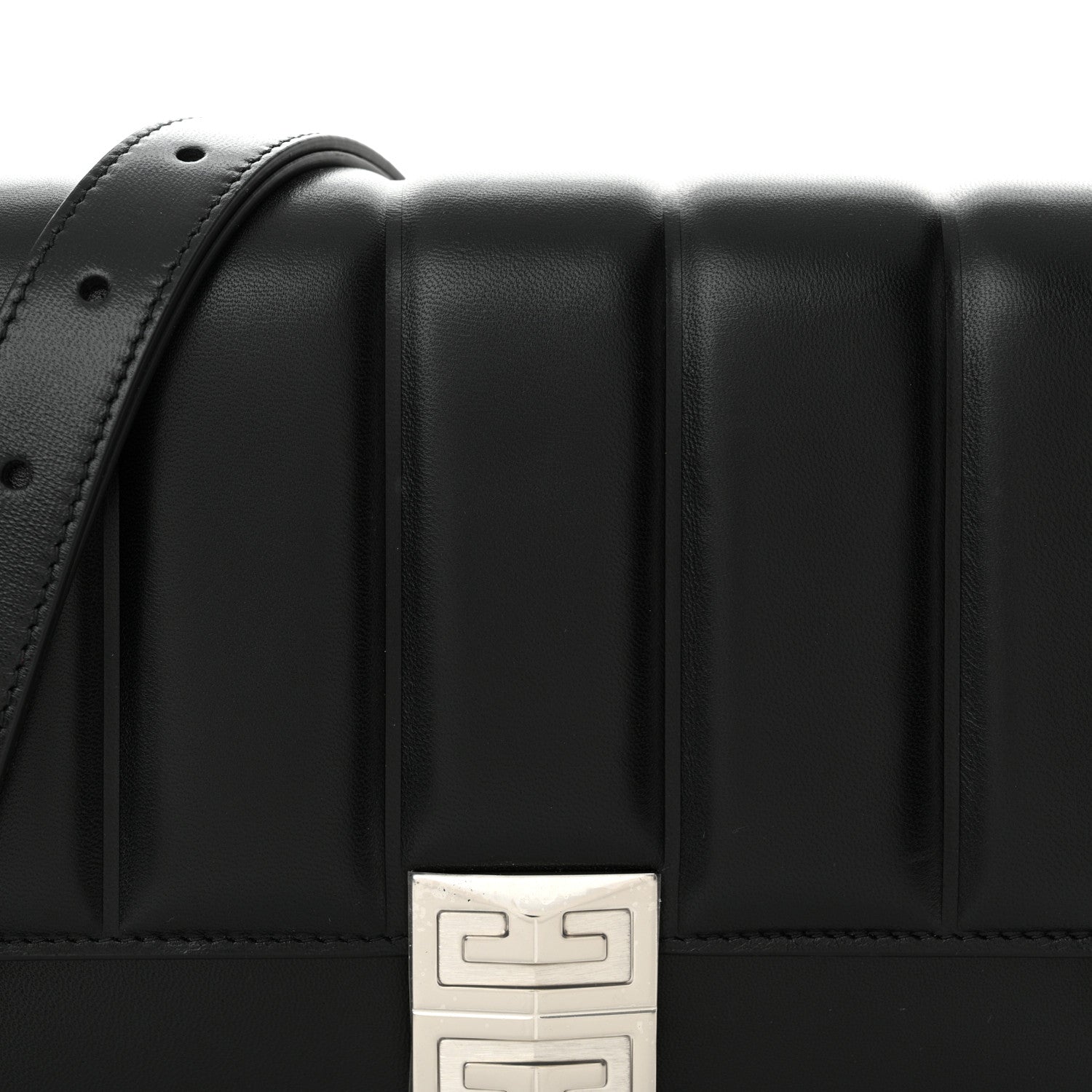 Givenchy Lambskin 4G Medium Padded Crossbody Bag Black 8 of 11