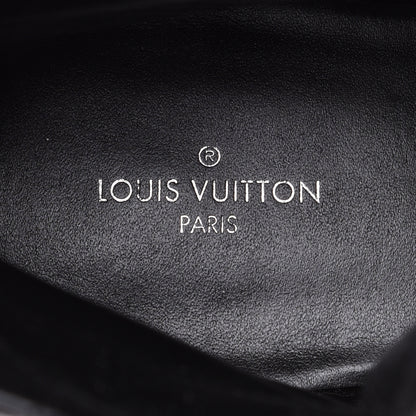 Louis Vuitton Suede Calfskin Monogram Laureate Platform Desert Boots 37 Taupe 6 of 9