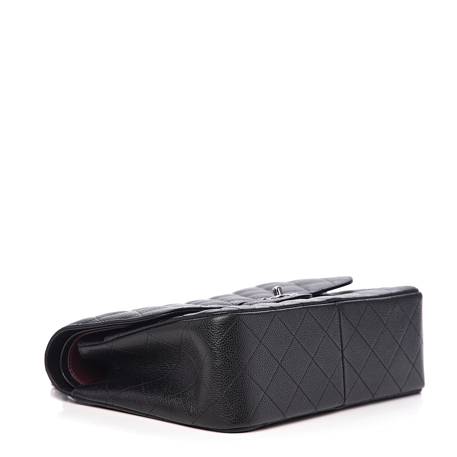 Chanel Caviar Quilted Jumbo Double Flap Black 3 of 14