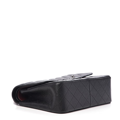 Chanel Caviar Quilted Jumbo Double Flap Black 3 of 14