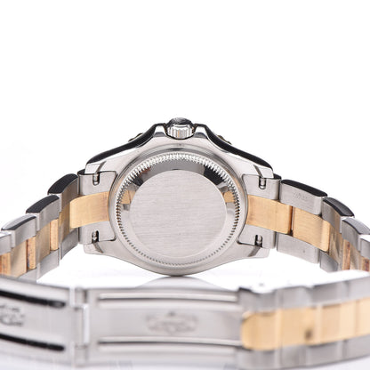 Rolex Stainless Steel 18K Yellow Gold 29mm Oyster Perpetual Date Yacht-Master Watch Champagne 169623 6 of 9