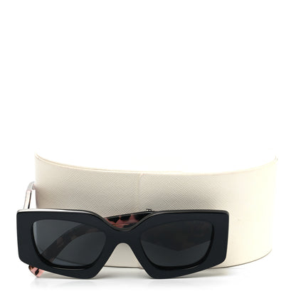 Prada Acetate Square Sunglasses SPR 15Y Slate Gray 8 of 8