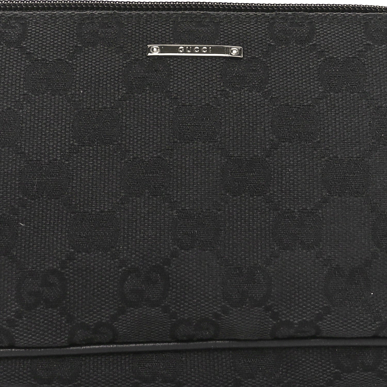 Gucci Monogram Boat Pochette Black 8 of 10