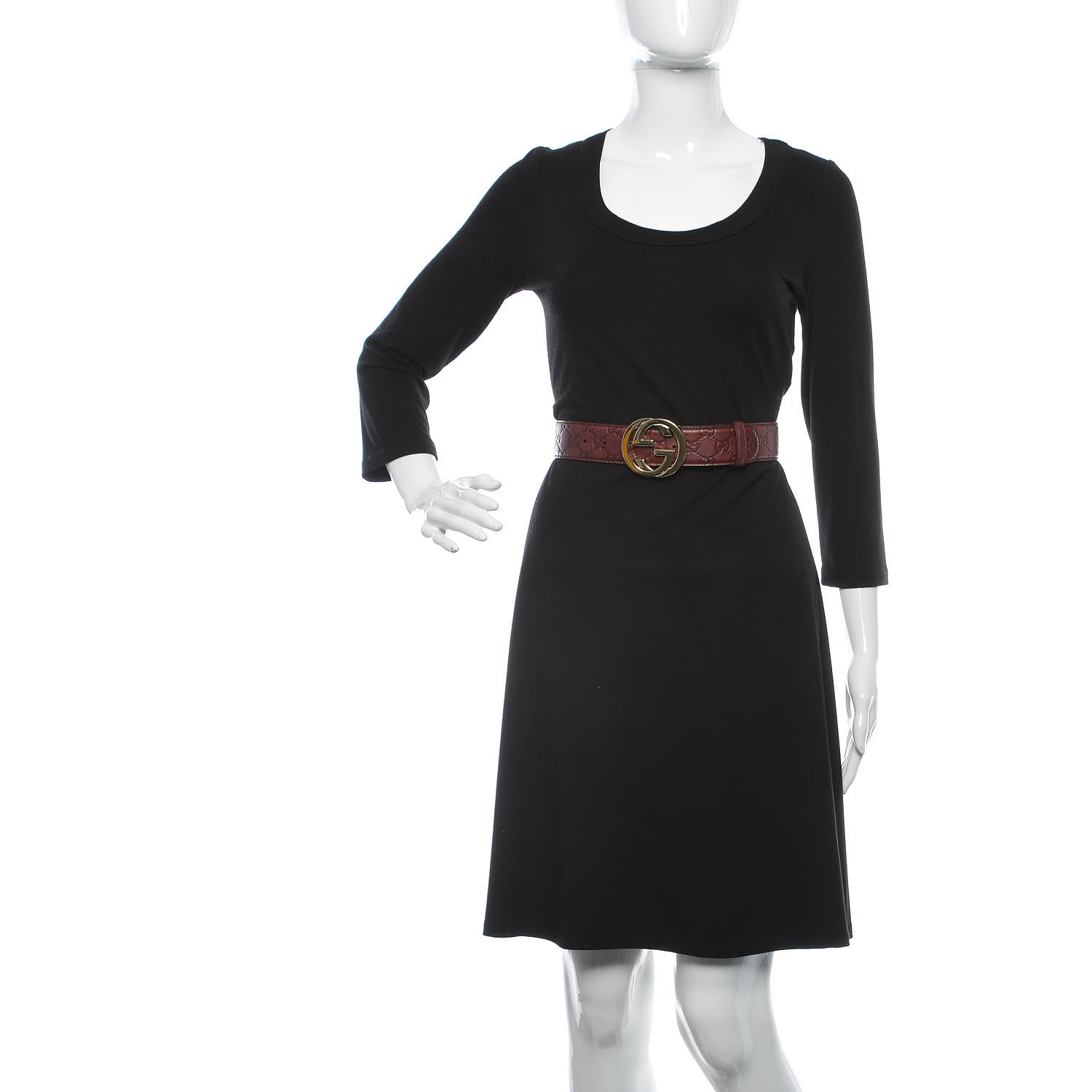Gucci Guccissima Signature Interlocking G 40mm Belt 80 32 Scarlatto 2 of 9