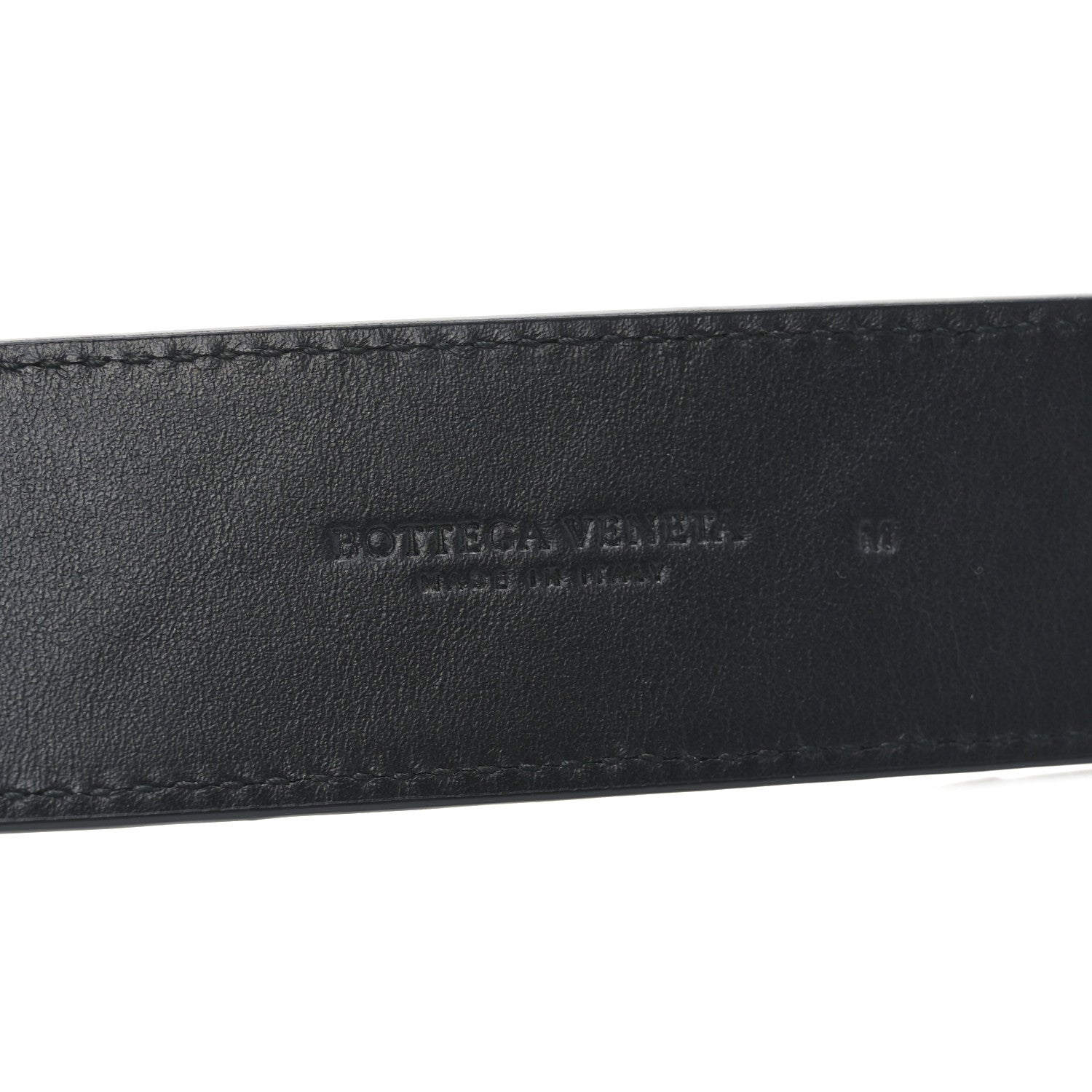 Bottega Veneta Nappa Intrecciato Belt M Black 3 of 4