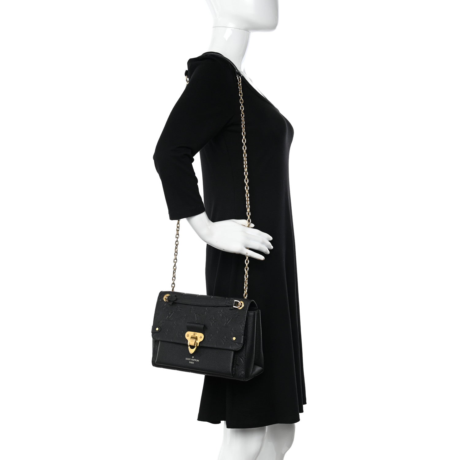 Louis Vuitton Empreinte Vavin PM Black 2 of 10