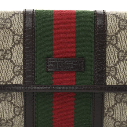 Gucci GG Monogram Plus Web Belt Bag Dark Brown 8 of 10
