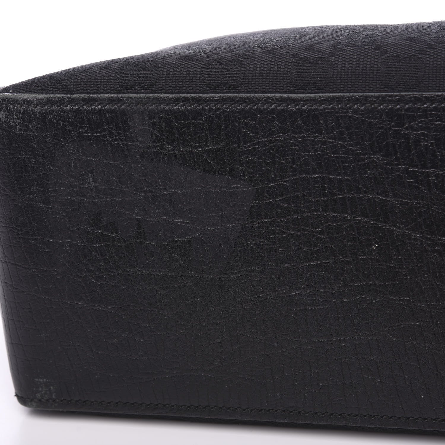 Gucci Monogram Large Tote Black 9 of 11