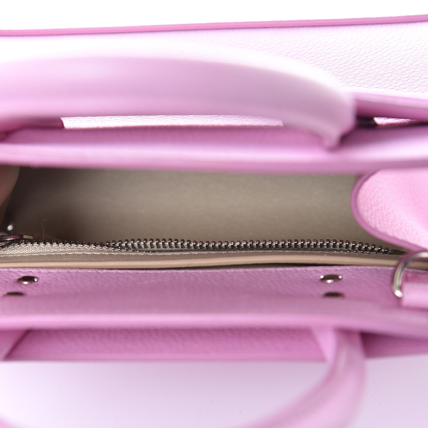 Givenchy Grained Calfskin Mini Horizon Satchel Bright Pink 5 of 10