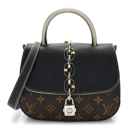Louis Vuitton Calfskin Monogram Chain It Bag PM Black 1 of 9