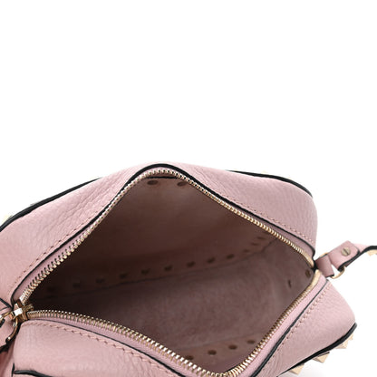 Valentino Garavani Pebbled Calfskin Rockstud Camera Crossbody Bag Cipria 5 of 9