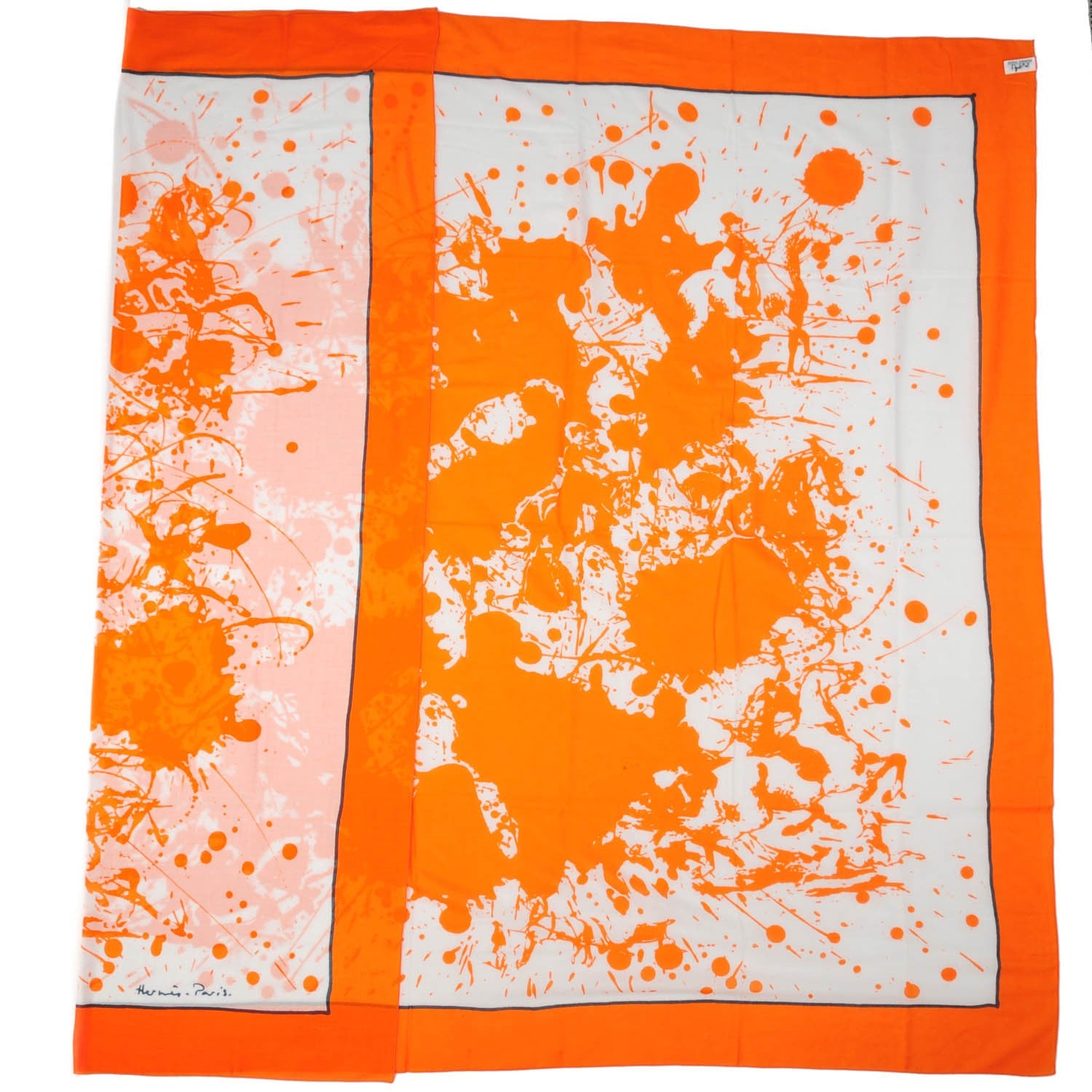 Hermes Cotton Cheval Surprise Beach Pareo 2 of 6