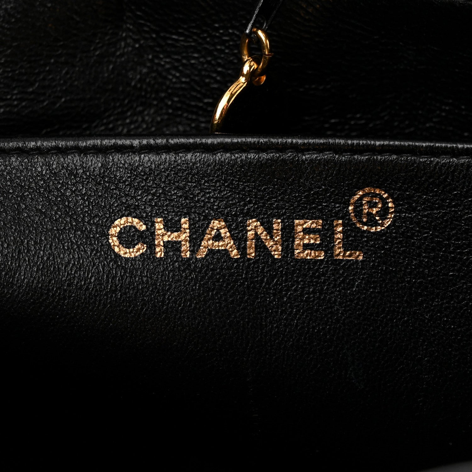 Chanel Caviar Quilted Shopping Tote Black 6 of 15