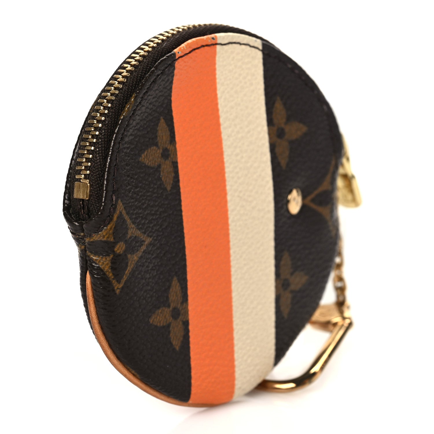 Louis Vuitton Monogram Groom Round Coin Purse 4 of 8