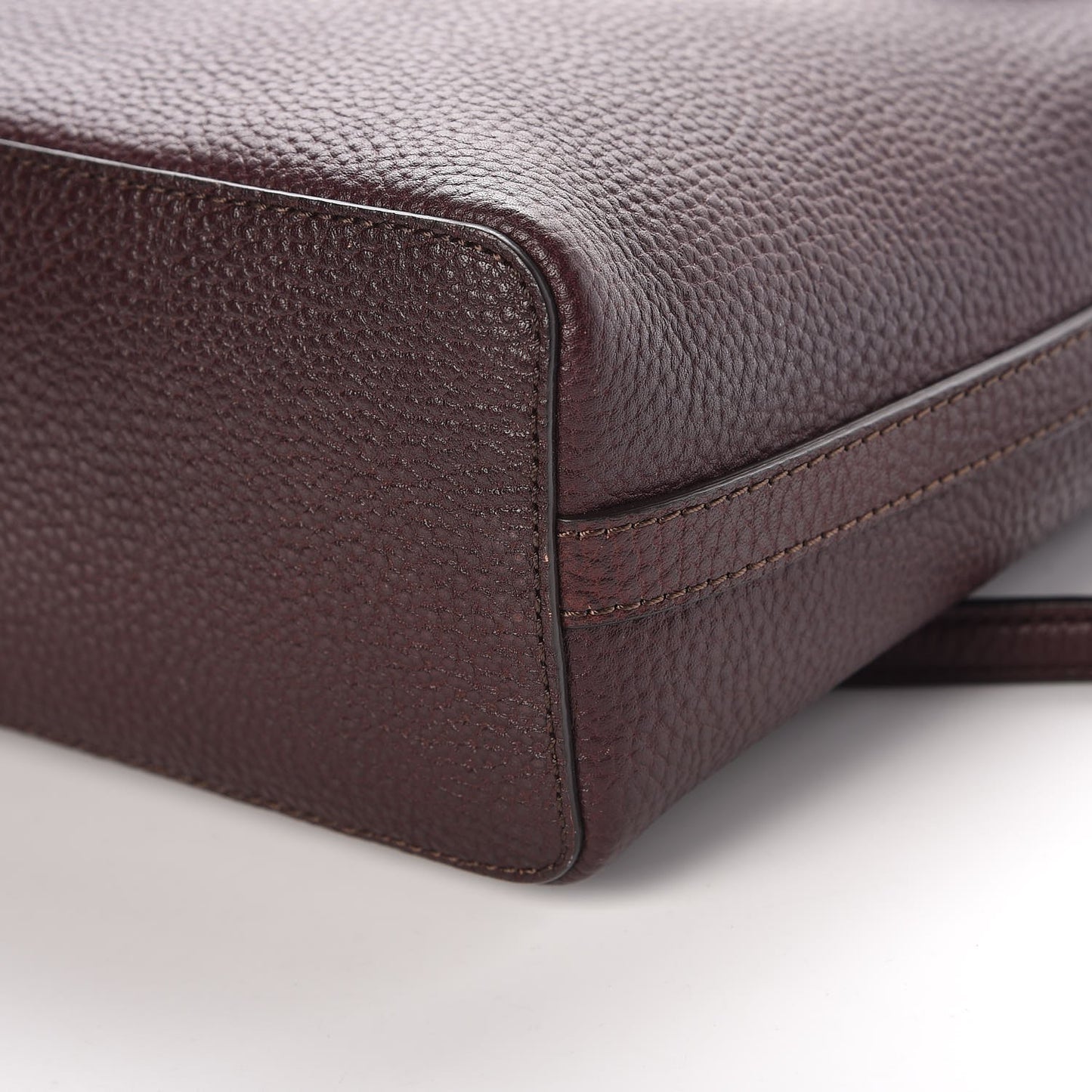 Classic Grain Calfskin Mini Bayswater Backpack Oxblood
