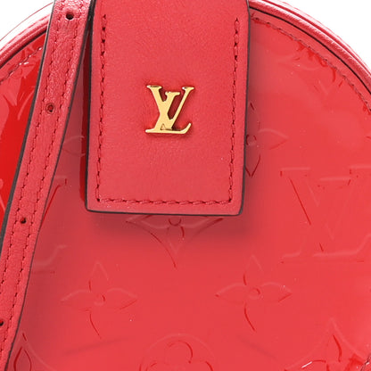 Louis Vuitton Vernis Mini Boite Chapeau Souple Red 7 of 9