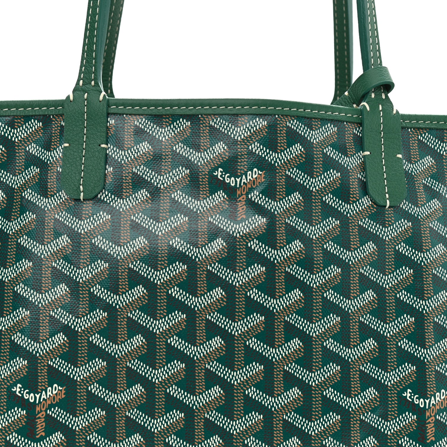 Goyard Goyardine Saint Louis PM Green 9 of 11