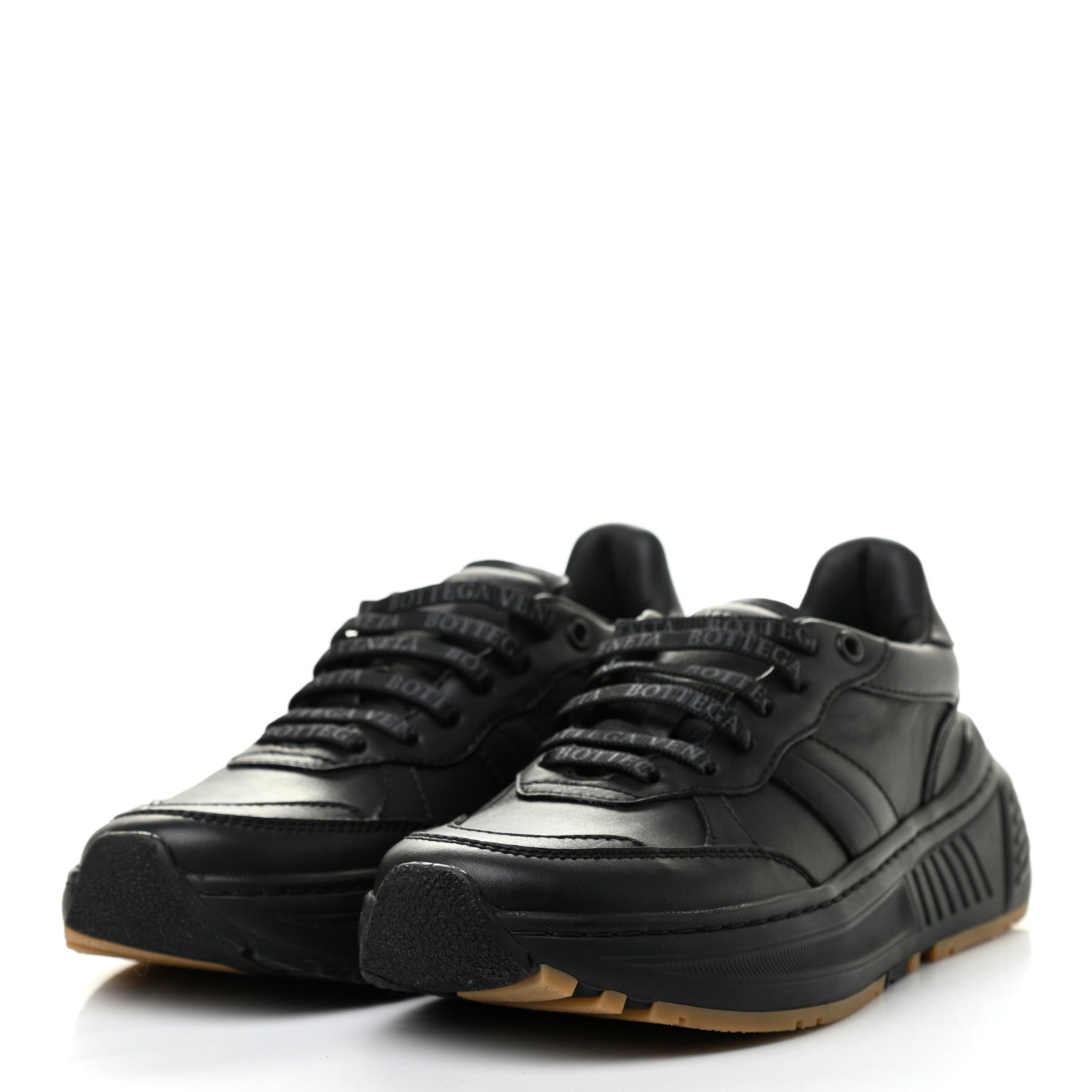 Bottega Veneta Calfskin Womens The Speedster Sneakers 36.5 Black 4 of 7
