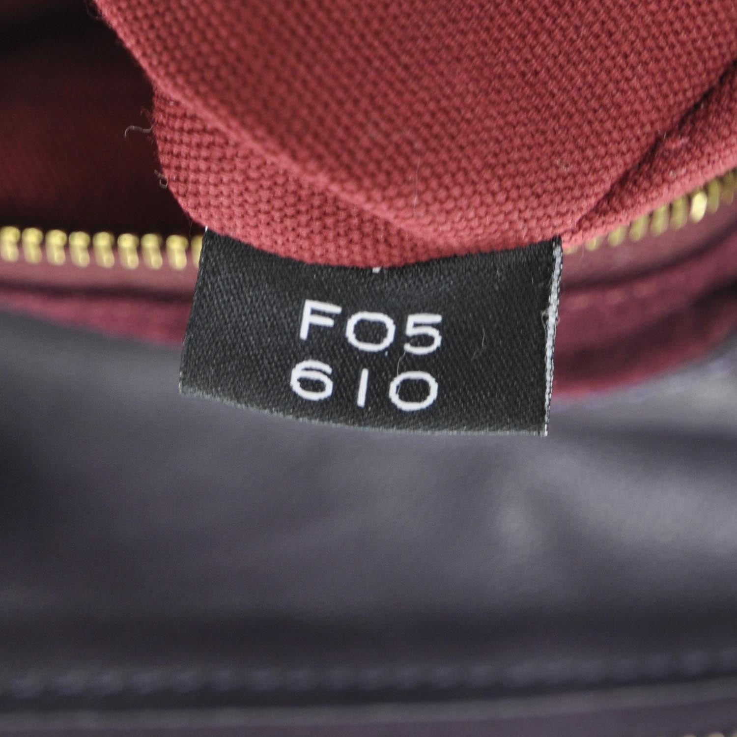 Marc Jacobs Leather Quilted Multipocket Hobo Violet 8 of 8