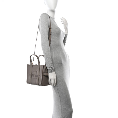 Marc Jacobs Grained Calfskin Small The Tote Bag Cement 2 of 13