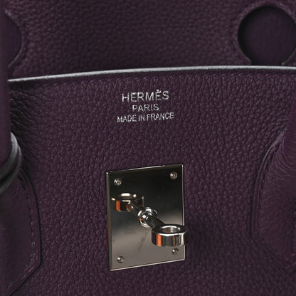 Hermes Togo Birkin 35 Cassis 6 of 11