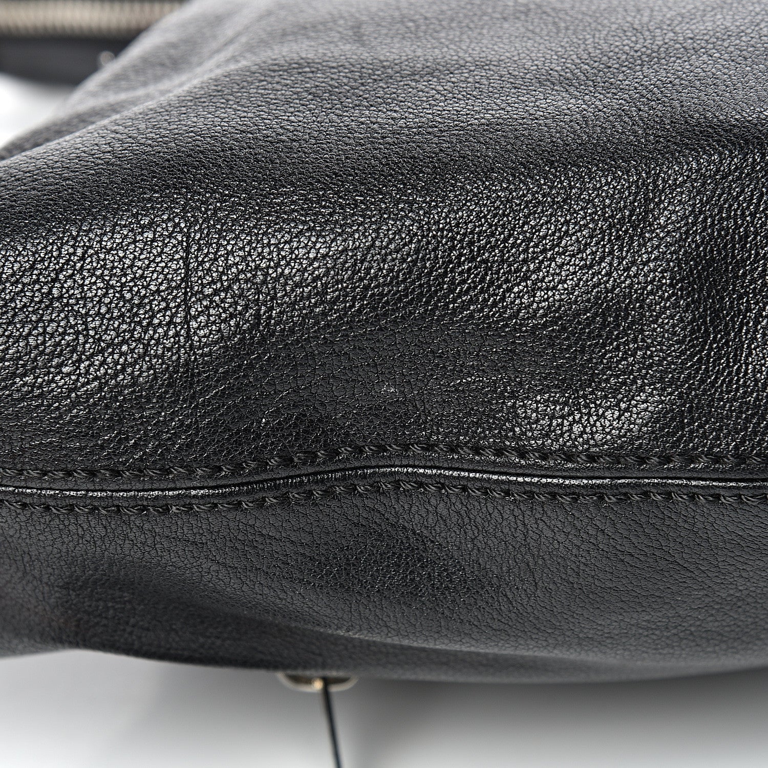 Alexander McQueen Small Padlock Biker Hobo Black 13 of 13