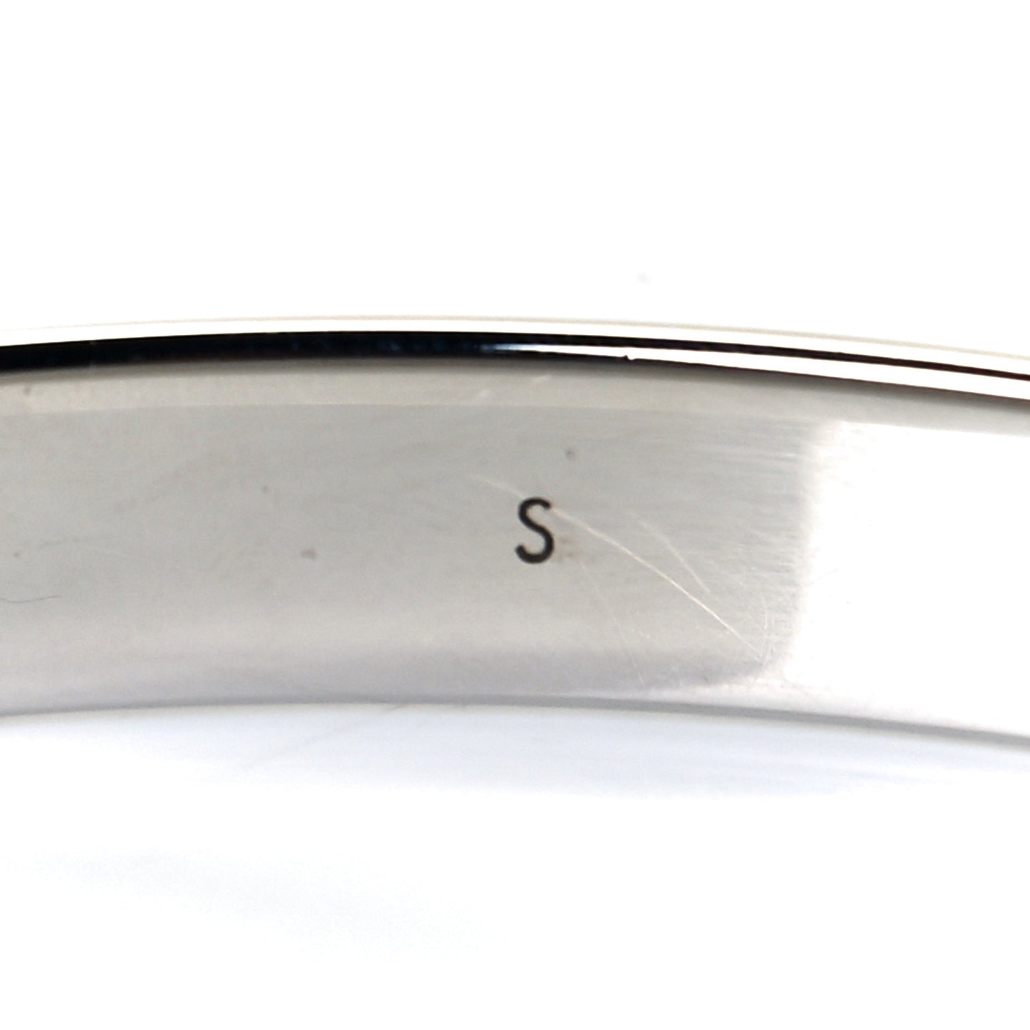 Palladium Monogram Nanogram Cuff S