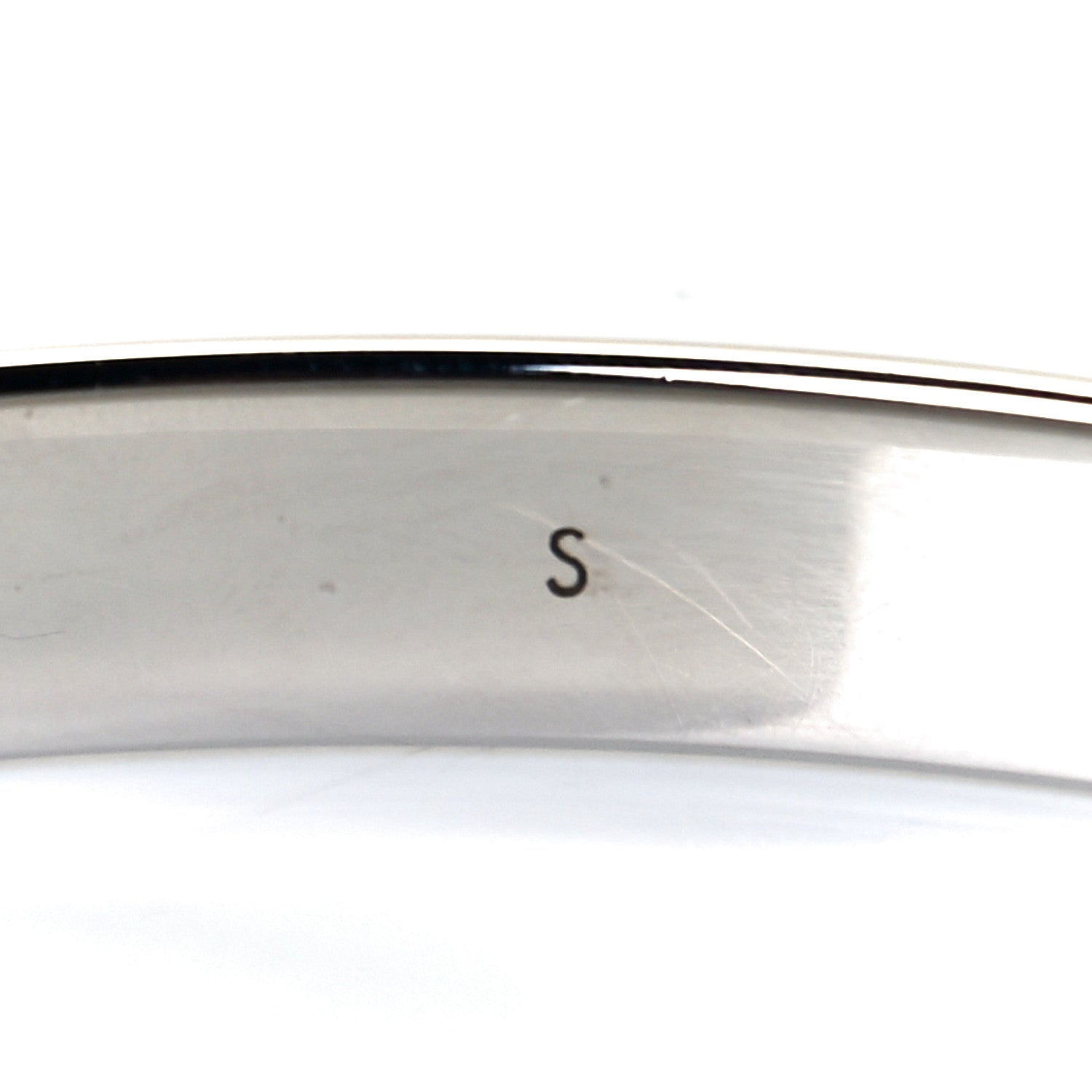 Louis Vuitton Palladium Monogram Nanogram Cuff S 3 of 5