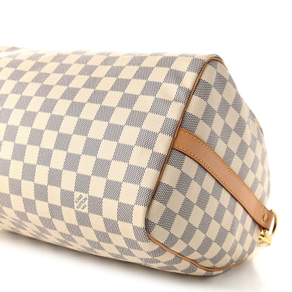 Louis Vuitton Damier Azur Speedy Bandouliere 30 9 of 9