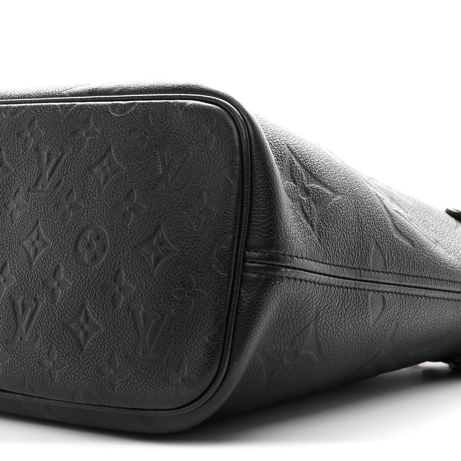 Louis Vuitton Empreinte Monogram Giant Neverfull MM Black 11 of 12