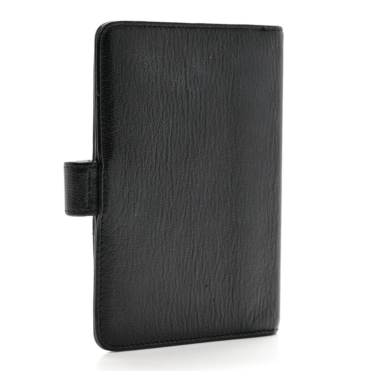 Chanel Goatskin Small Ring Agenda Planner Black 2 of 9