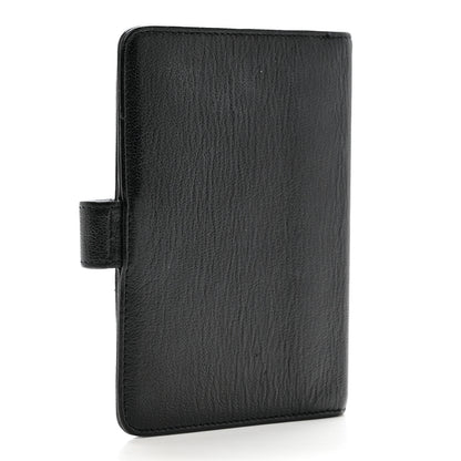 Chanel Goatskin Small Ring Agenda Planner Black 2 of 9