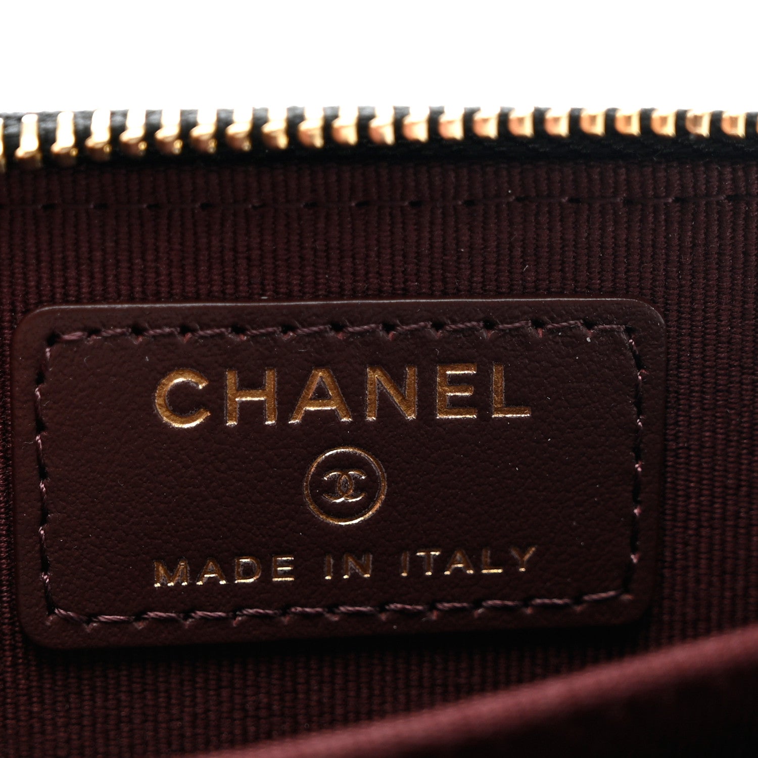 Chanel Caviar Quilted Zip Coin Purse Black 6 of 7