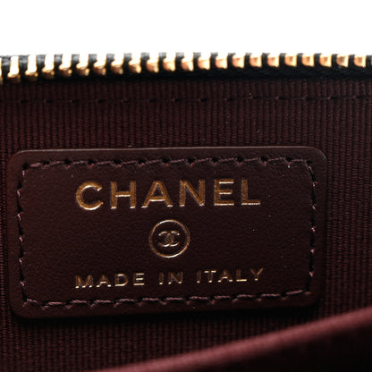 Chanel Caviar Quilted Zip Coin Purse Black 6 of 7