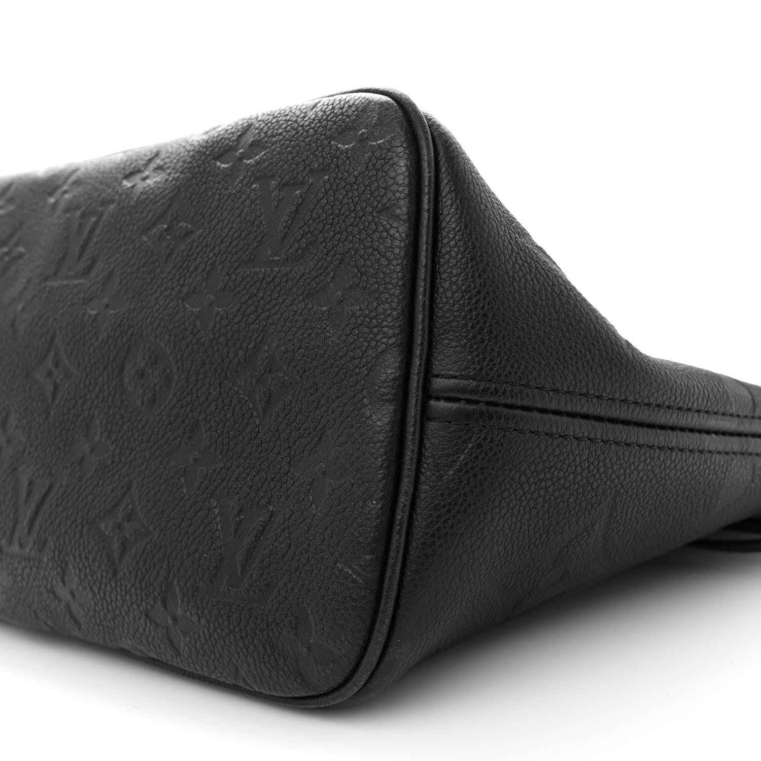 Louis Vuitton Empreinte Monogram Giant Neverfull MM Black 10 of 13