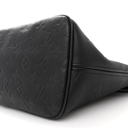 Louis Vuitton Empreinte Monogram Giant Neverfull MM Black 10 of 13