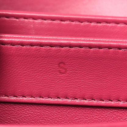 Chanel Lambskin Chevron Quilted Small Trendy CC Dual Handle Flap Bag Pink 8 of 11