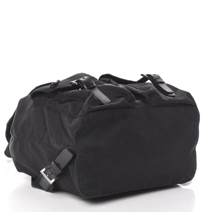 Prada Nylon Vela Medium Backpack Black 4 of 10