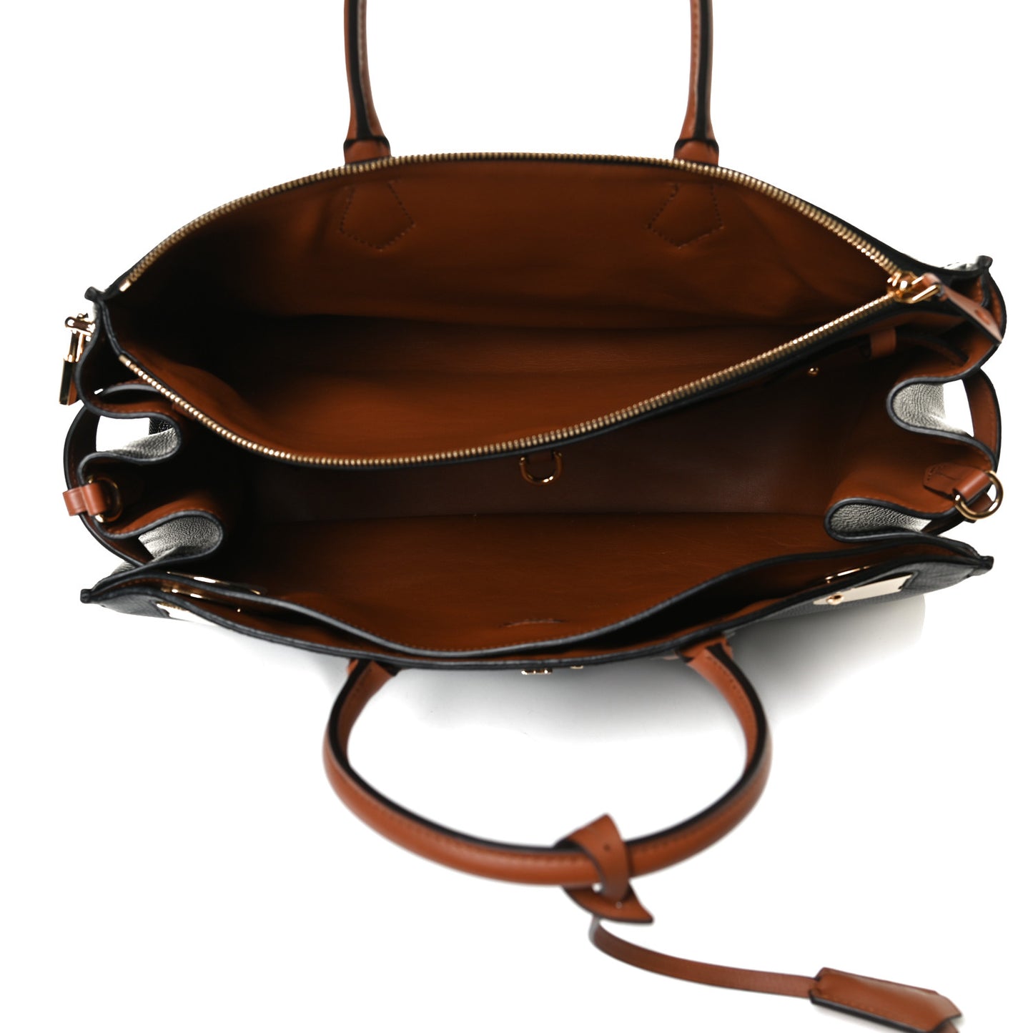 Calfskin All Set MM Black Tan
