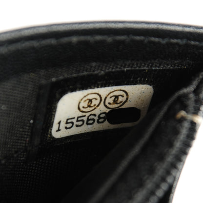 Chanel Caviar Sevruga Yen Wallet Black 8 of 8