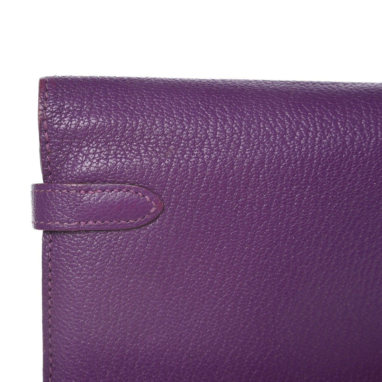Chevre Mysore Kelly Longue Wallet Violet