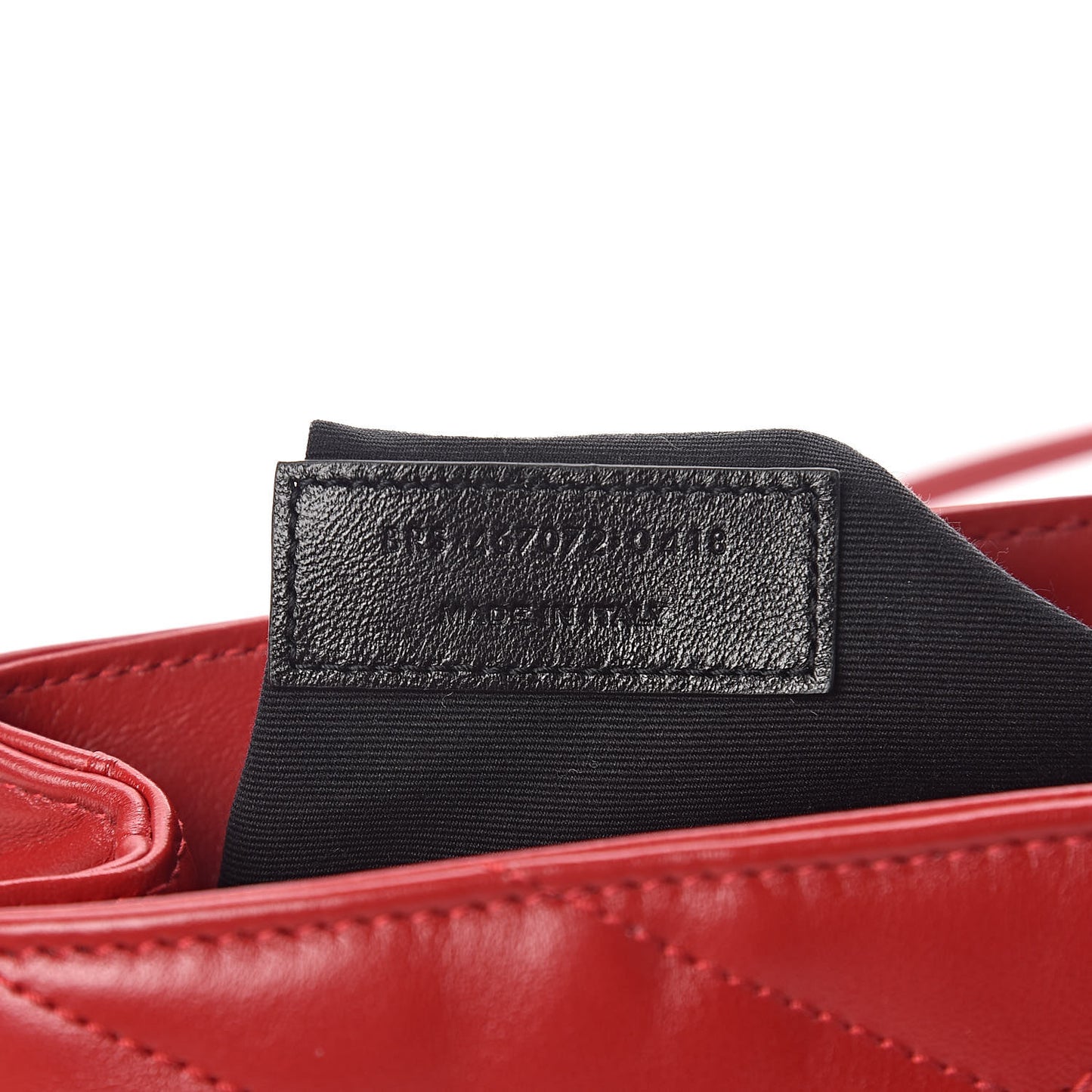 Calfskin Y Quilted Monogram Toy Loulou Crossbody Bag Red