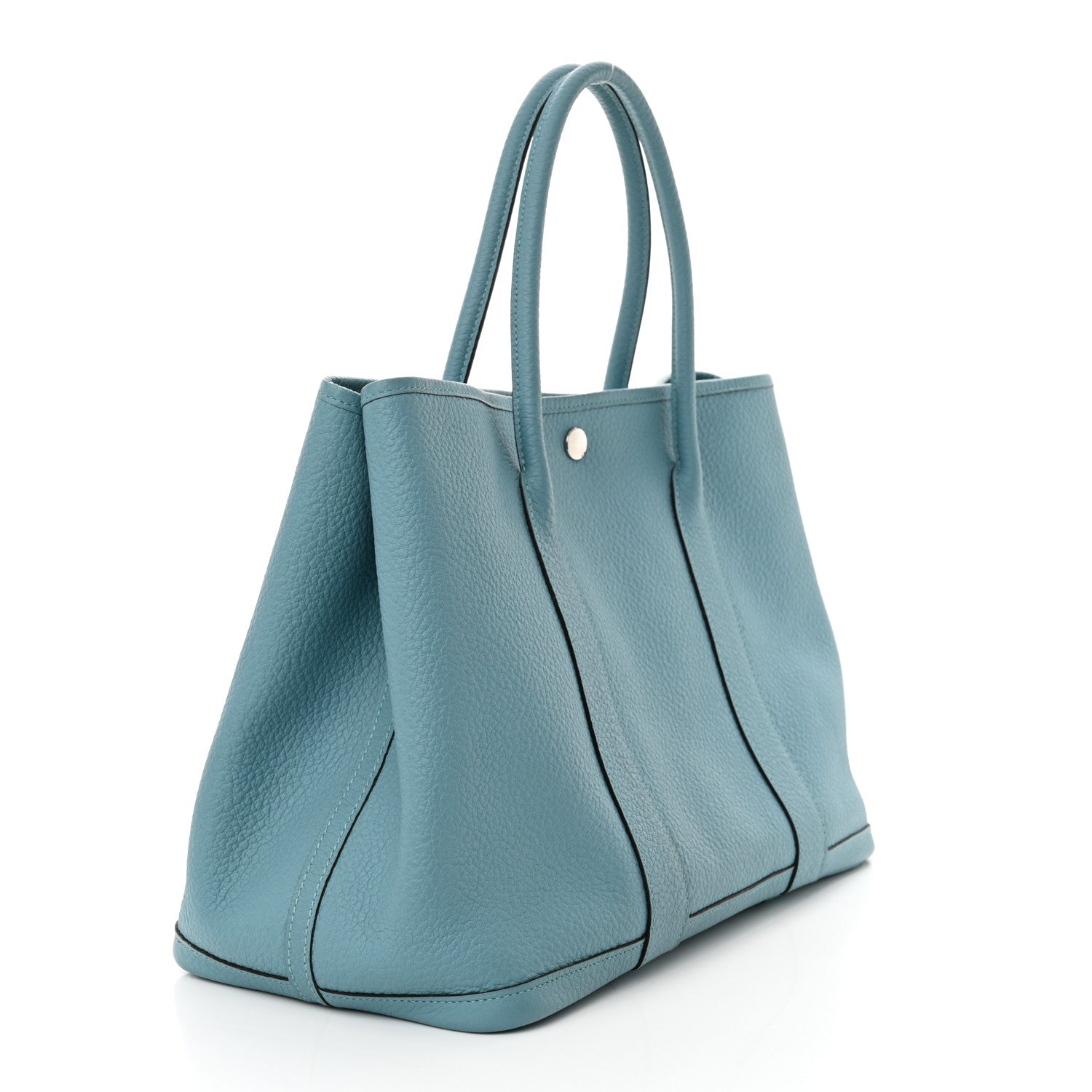 Hermes Vache Country Garden Party 36 MM Bleu Saint Cyr 3 of 12