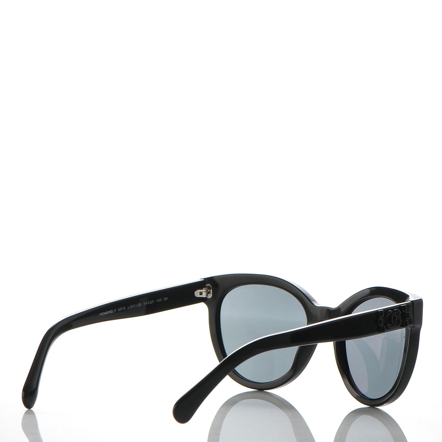 Pantos Signature CC Sunglasses 5315 Black